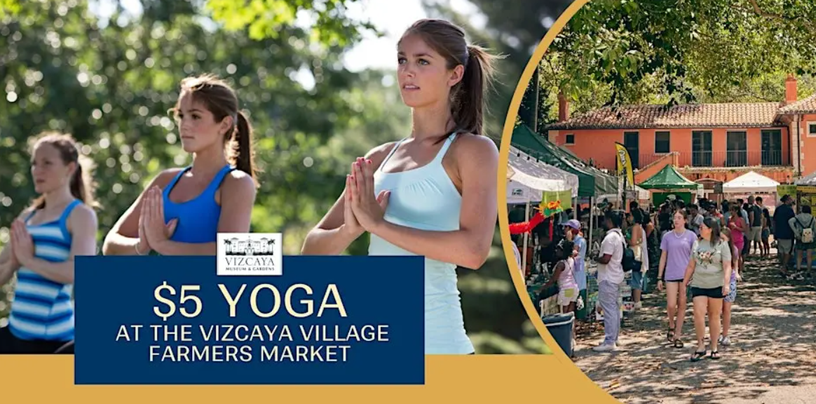 $5 Vizcaya Village Wellness Class | Yoga, Breathwork, Sound Healing